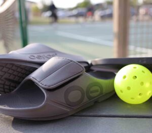 Recover from pickleball with oofos